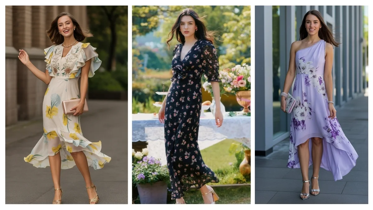 Floral Graduation Dress Ideas
