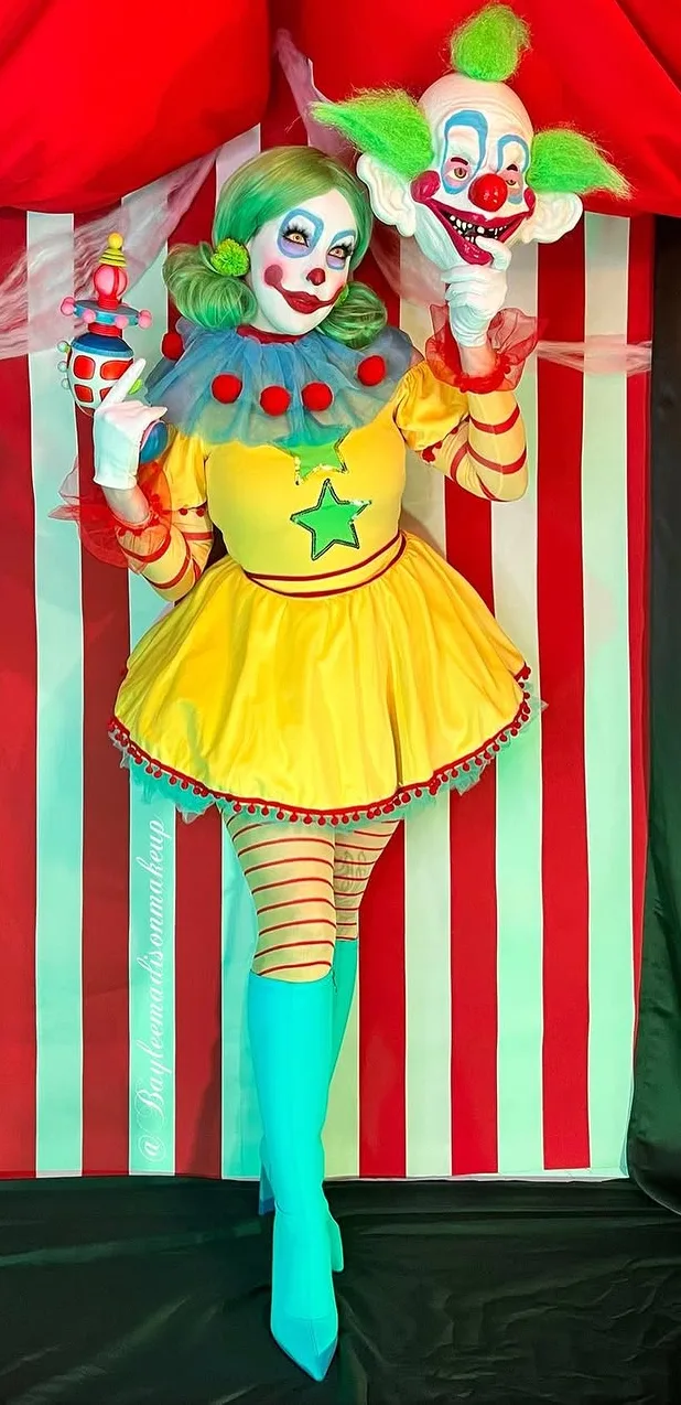 Lady Joker Costume as a Circus-Inspired Statement