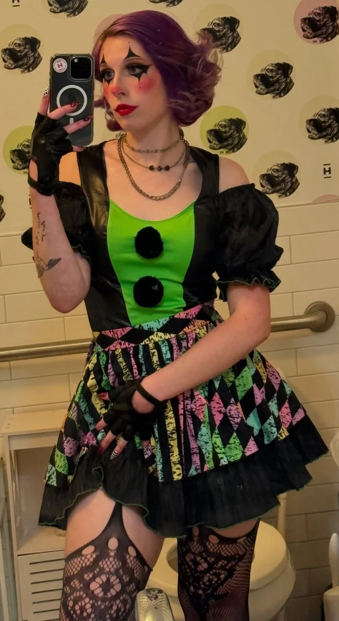 Lady Joker Costume as a Daring Fashion Snapshot