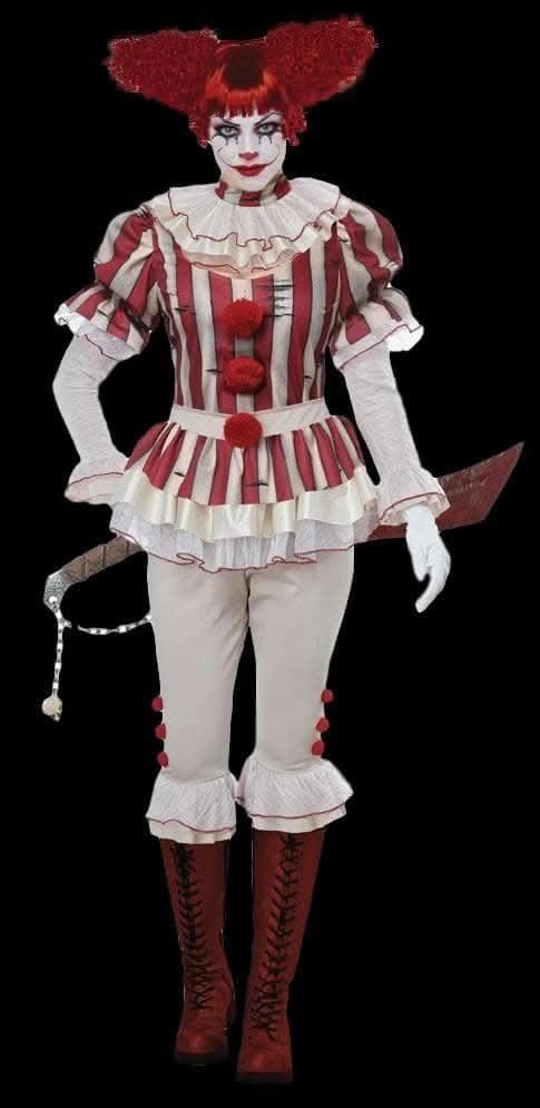 Lady Joker Costume as a Fearful Fashion Twist