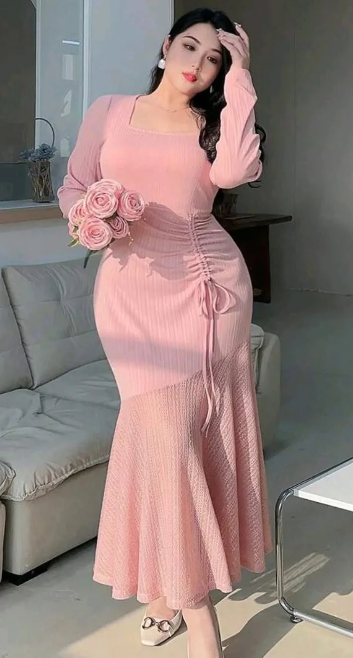 Plus-Size Birthday Midi Dress