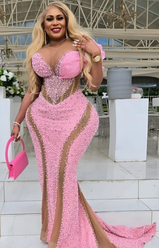 Plus-Size Birthday Statement Gown