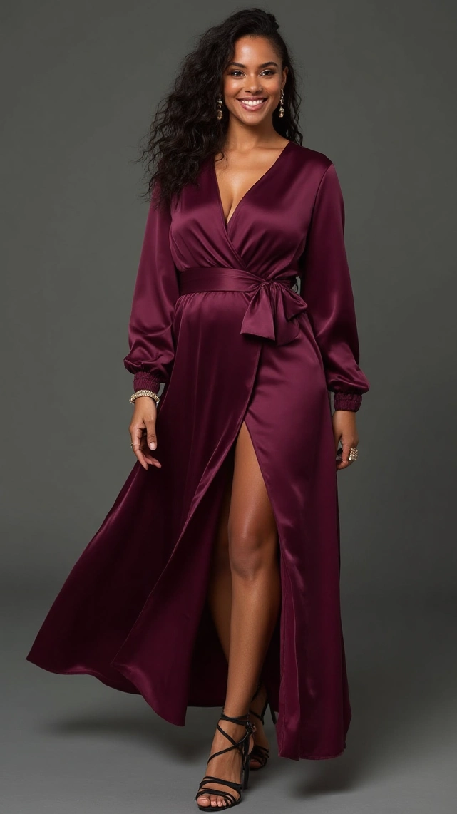 Winter Birthday Party Dress with Timeless Elegance
