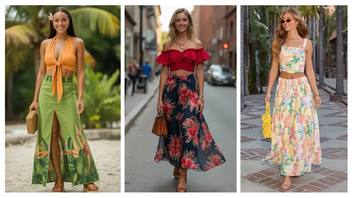 Summer Skirt Outfit Ideas