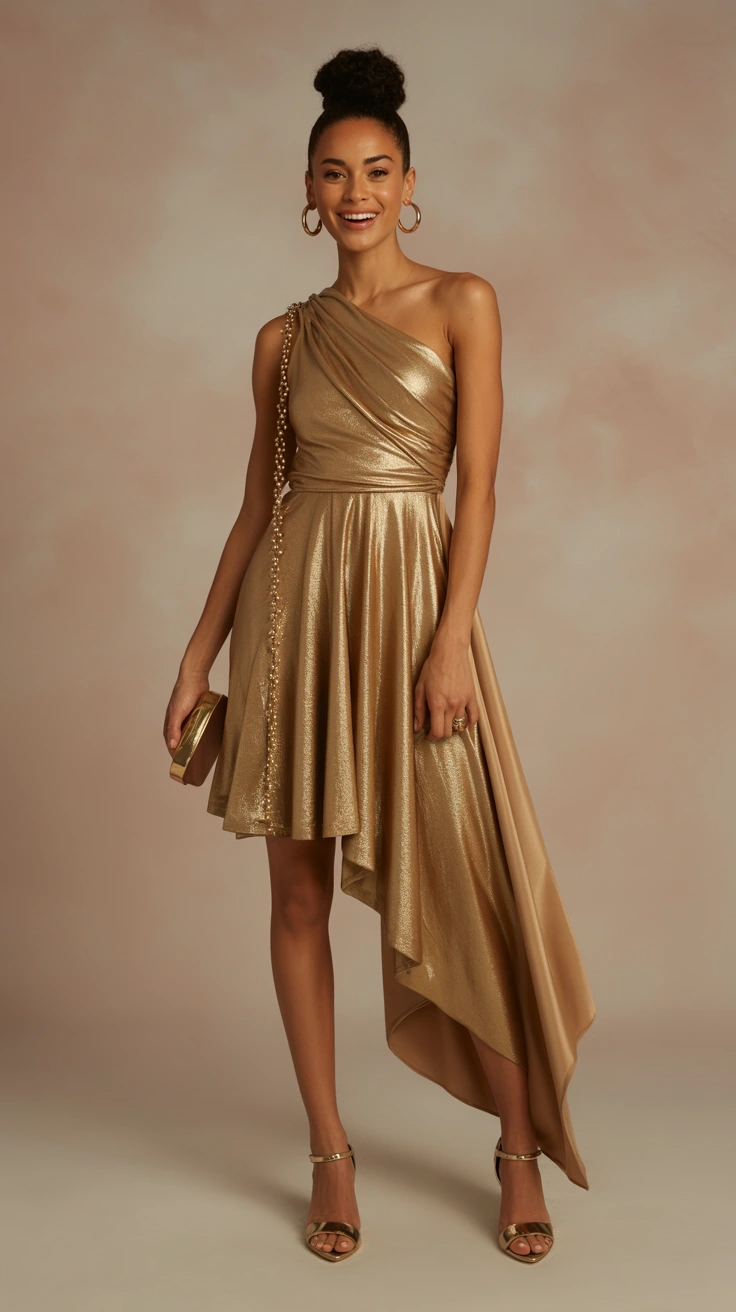 A Radiant Prom Outfit