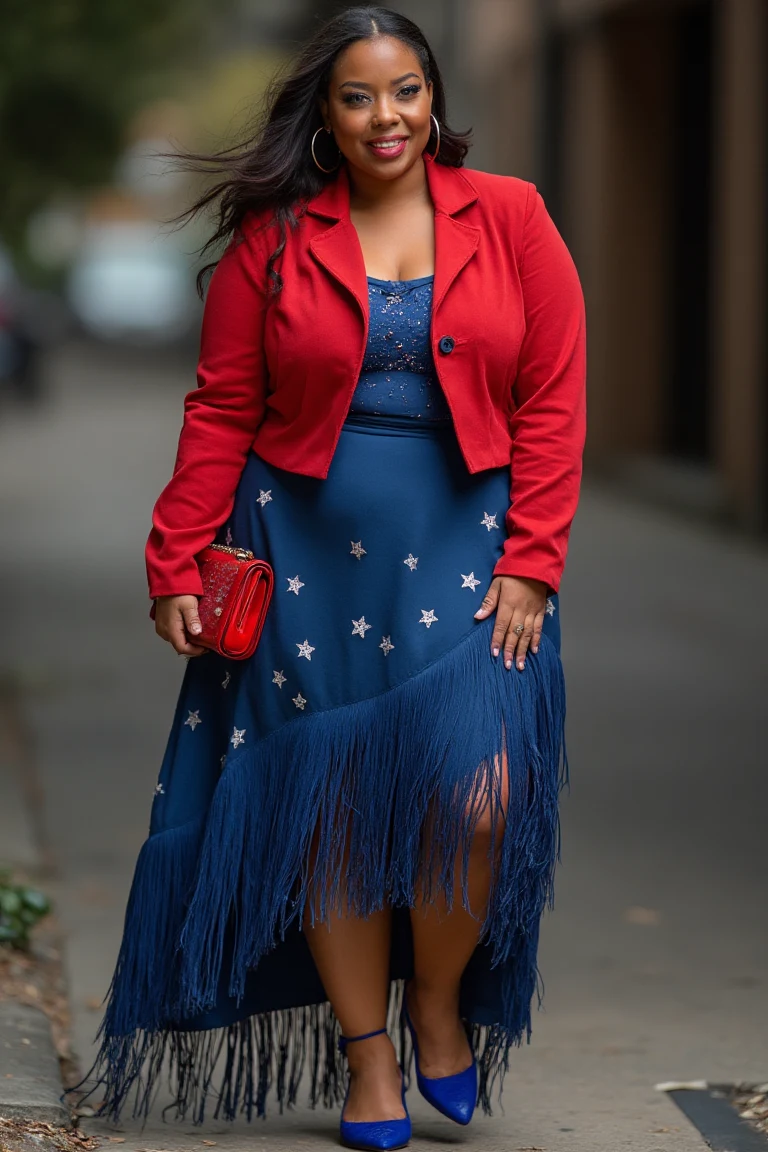 Dazzling Fourth of July Ensemble