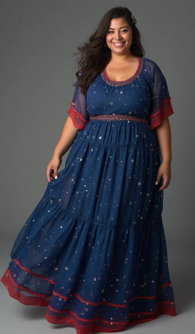 Dreamy Fourth of July Gown