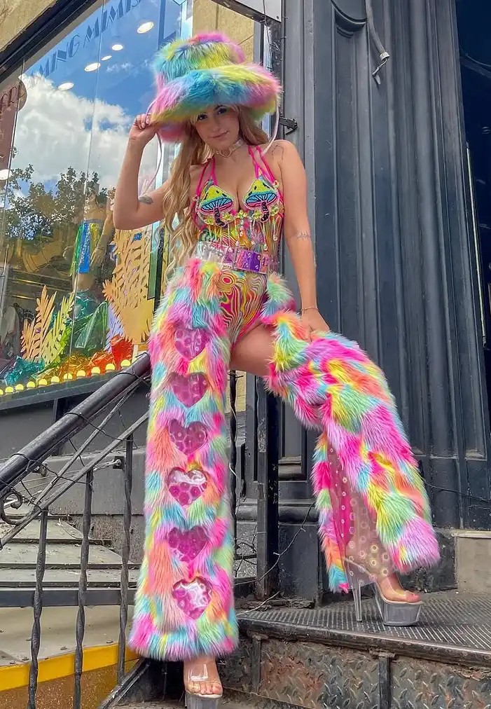Eclectic Color Pride Statement Outfit