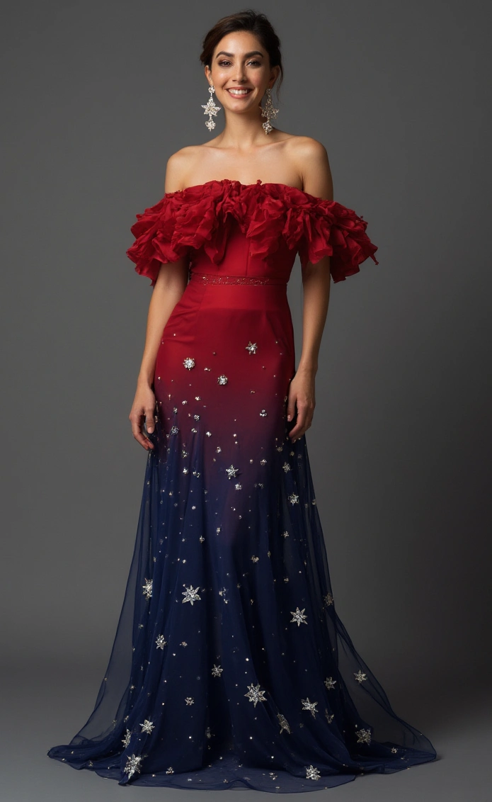 Gown for the Grandest Fourth