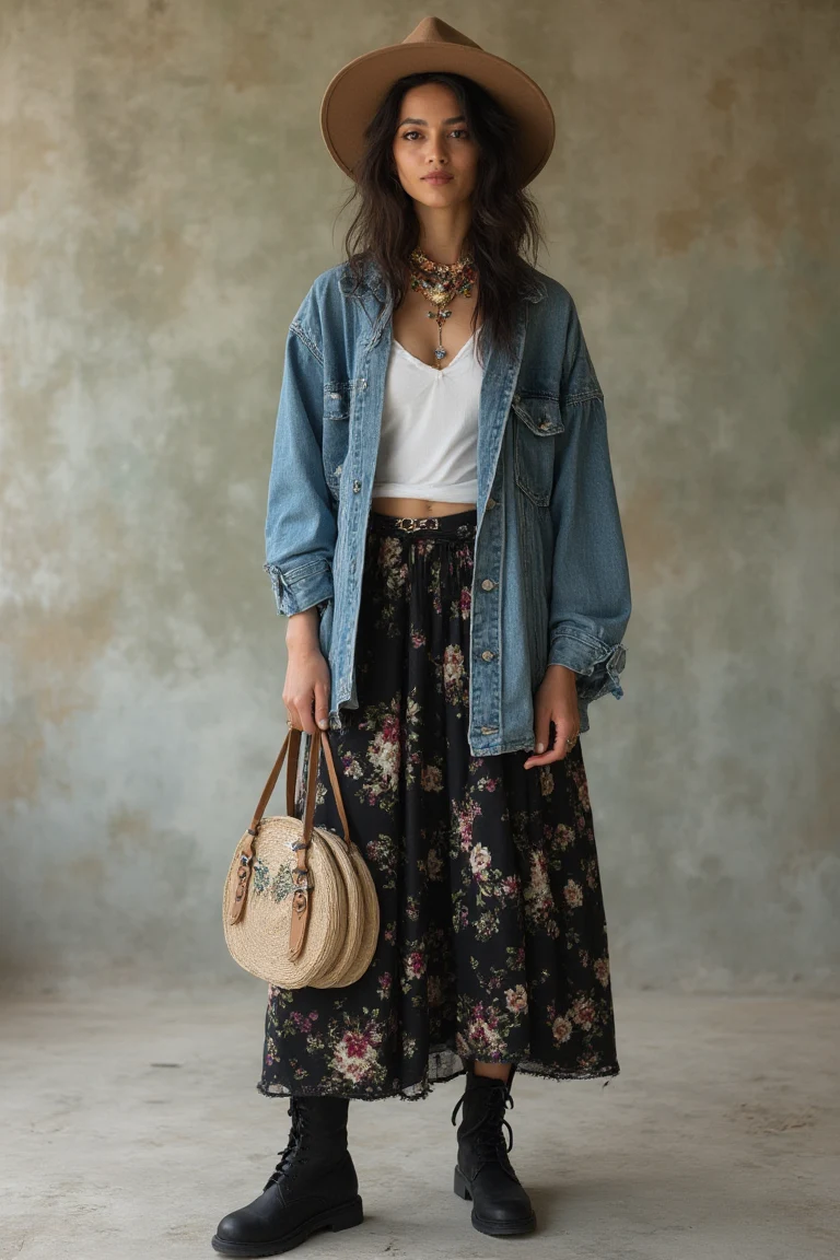 Grunge Bloom Summer Outfit Inspiration