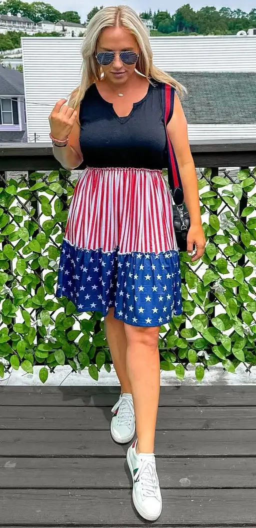 Modern Take on Fourth of July Fashion