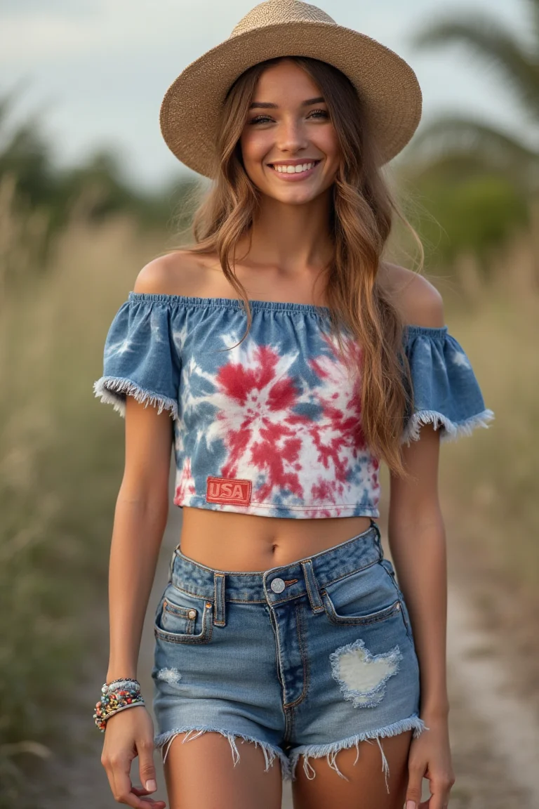 Patriotic Color Seasonal Outfit