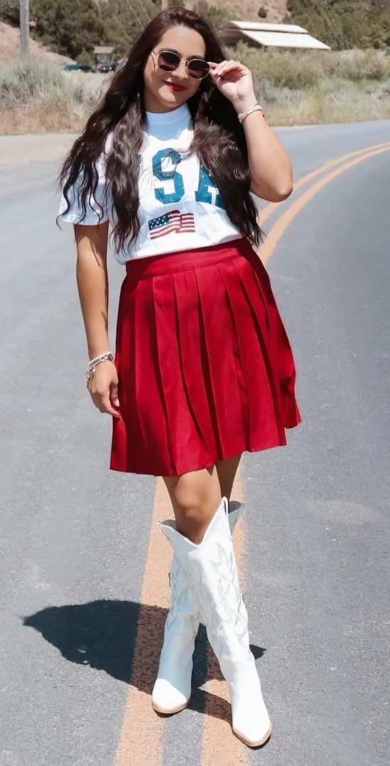 Patriotic Style Seasonal Outfit
