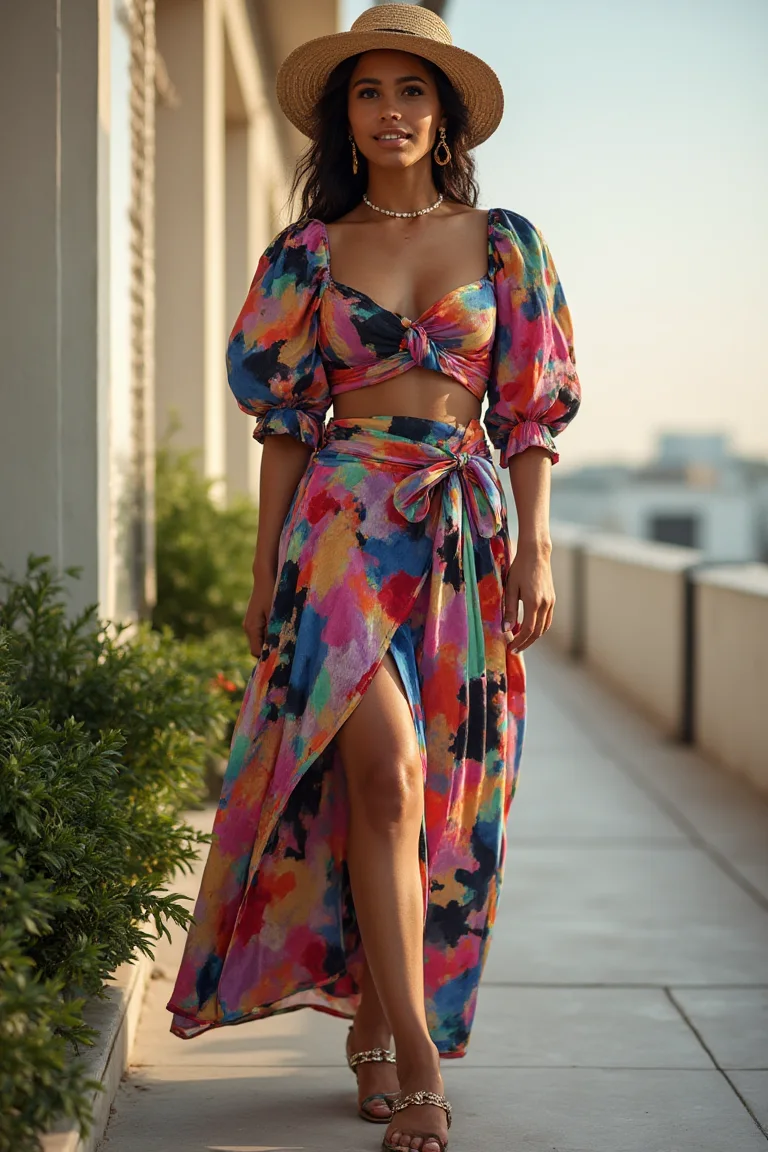Rainbow Rhapsody Summer Outfit