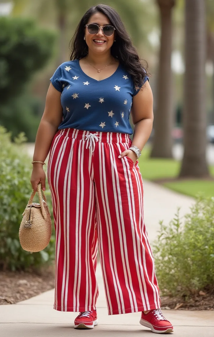 Relaxed Fourth of July Ensemble
