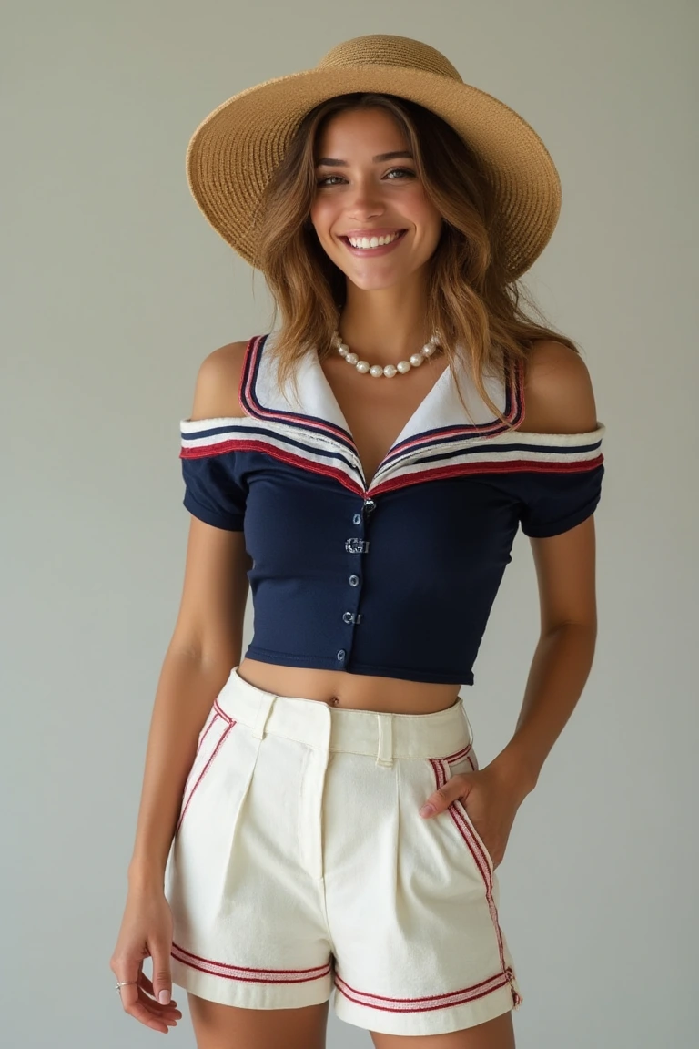 Soft Bloom Crop Top Outfit