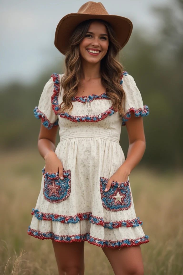 Sweetly Patriotic Look