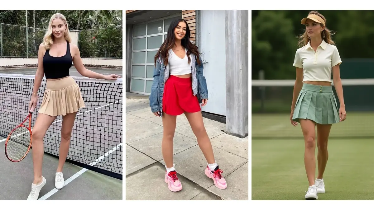 Tennis Skirt Outfit Ideas