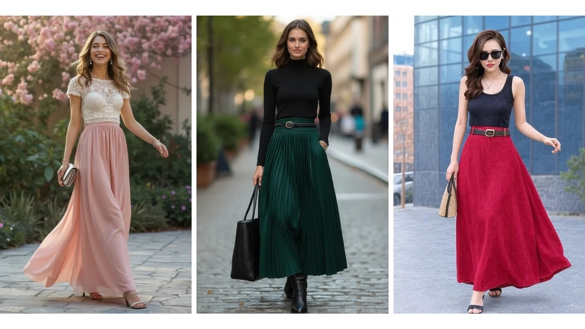 Maxi Skirt Outfit Ideas