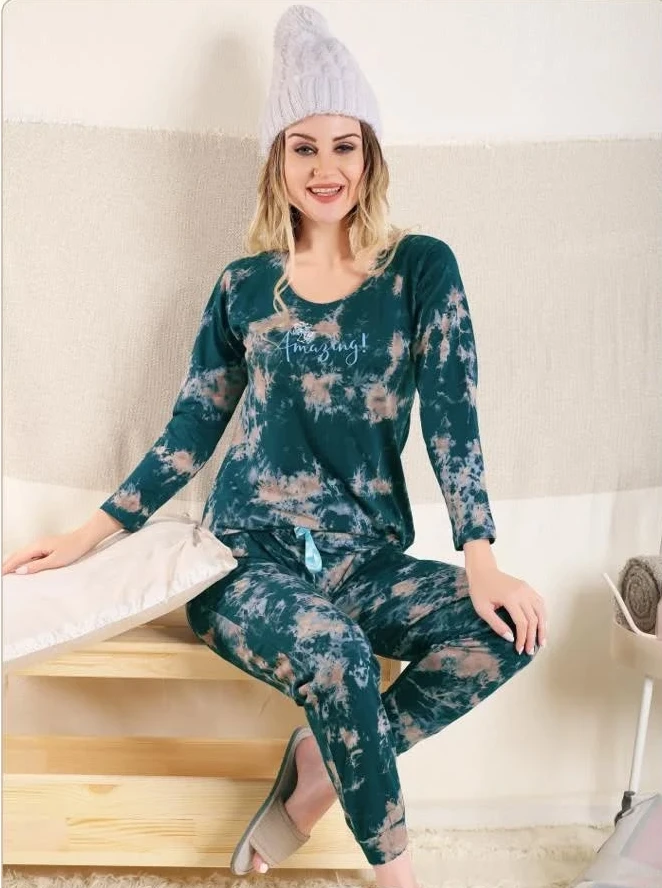 Artistic Ease The Trend of Tie-Dye Lounge Wear Set