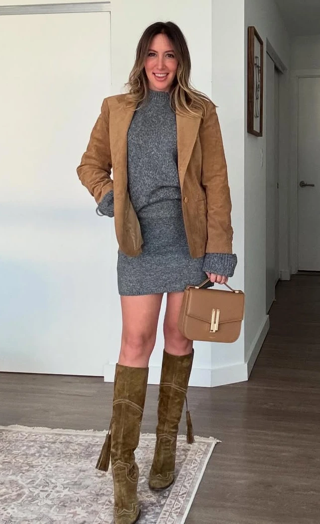 Autumn Neutral Office Outfit Ideas