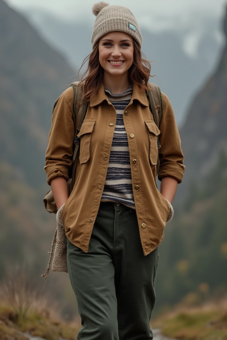Blending Earthy Tones with Trail-Ready Comfort