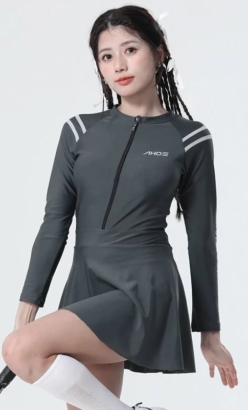 Blending Sportswear with Swim-Ready Style