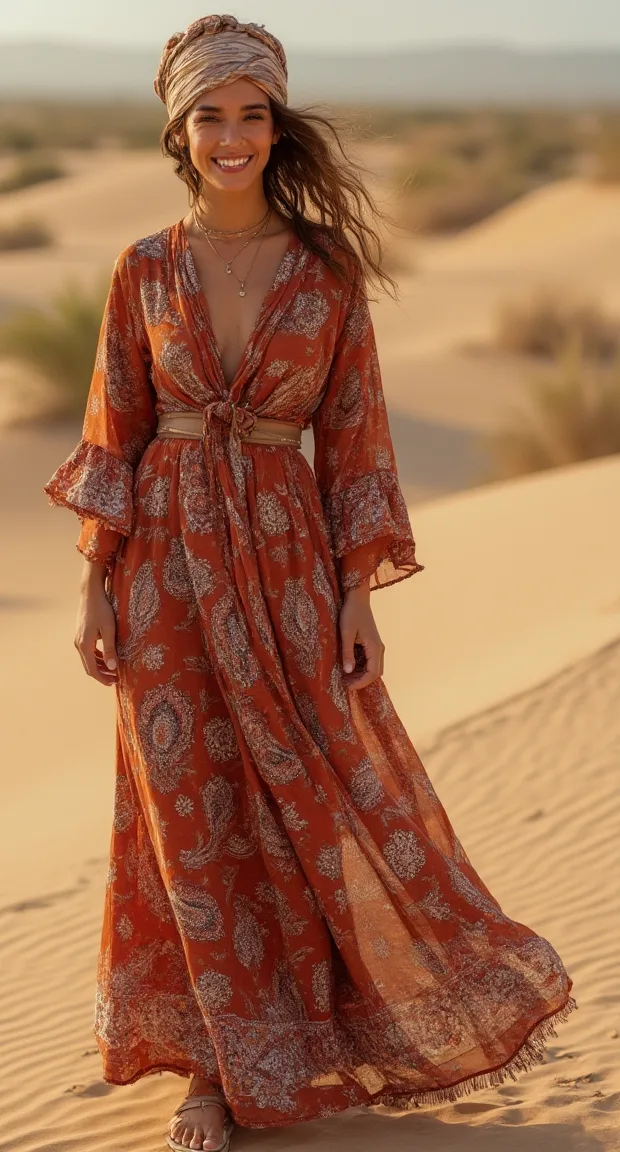 Bohemian Flair for Sandy Adventures