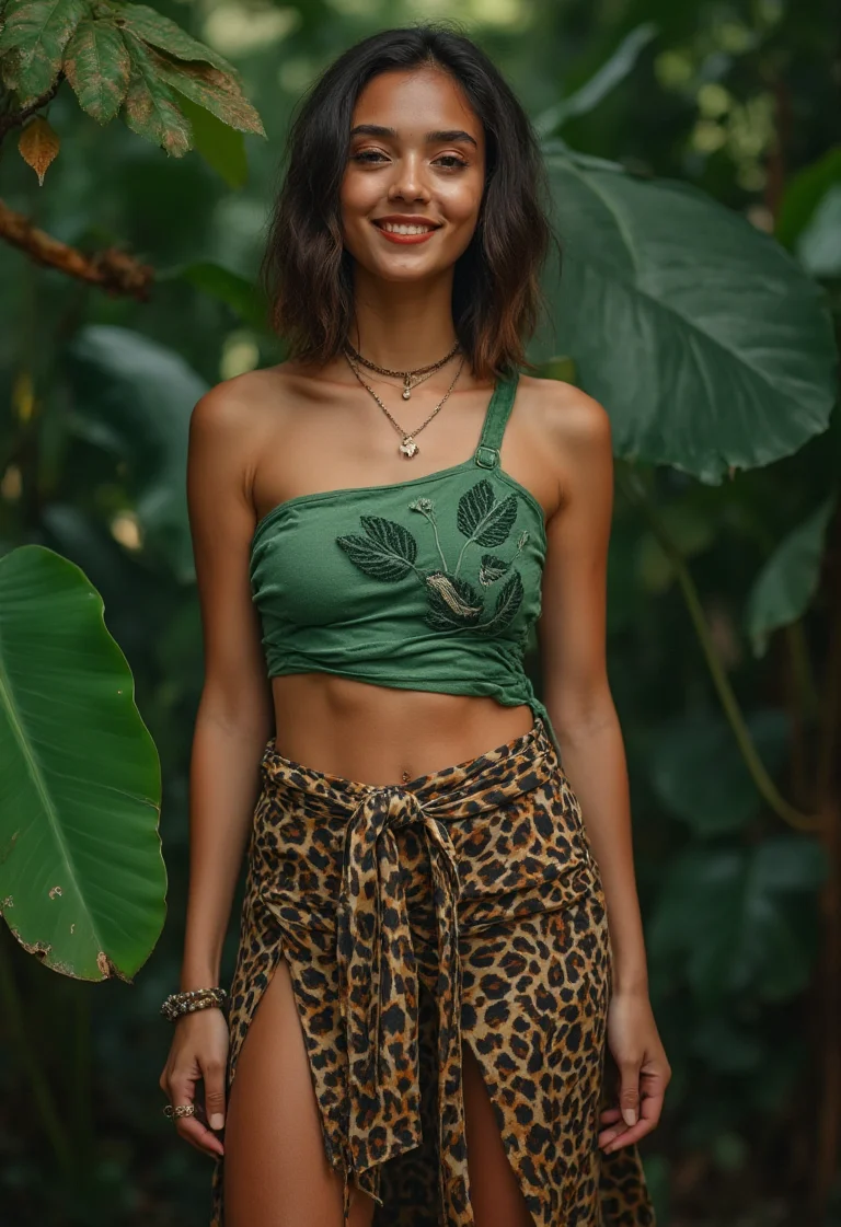 Bold Two-Piece for Adventurous Escapes