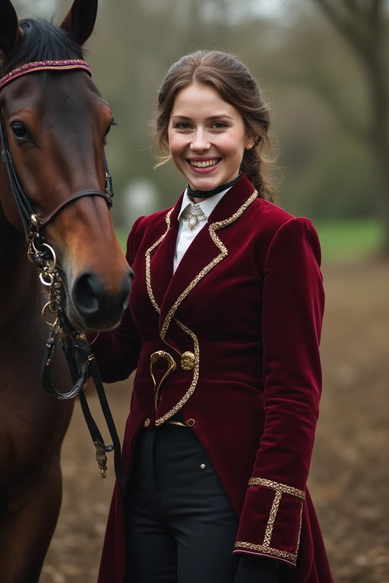 Burgundy Regal Competition Outfit Ideas