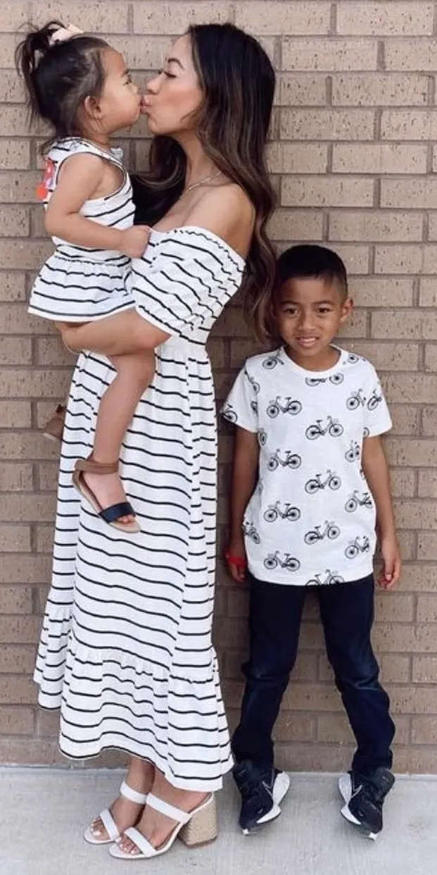 Chic Neutrals for 4th of July Family Outfits