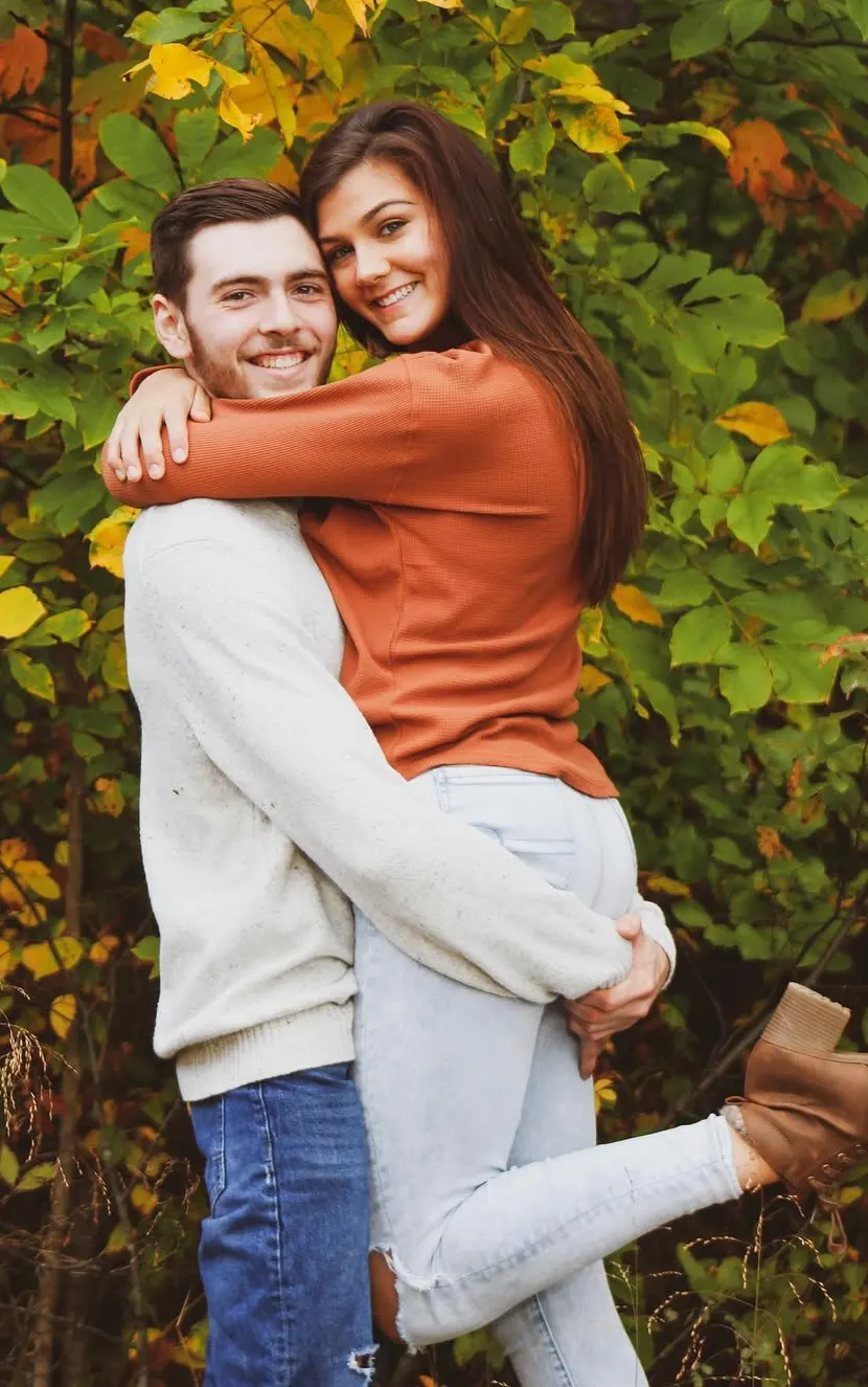 Cozy Harmony Seasonal Outfits for Couples
