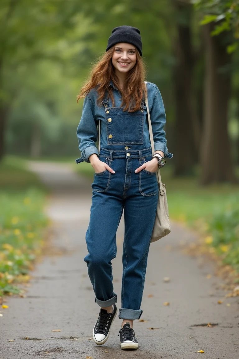 Deep Blue Outdoor Seasonal Outfit