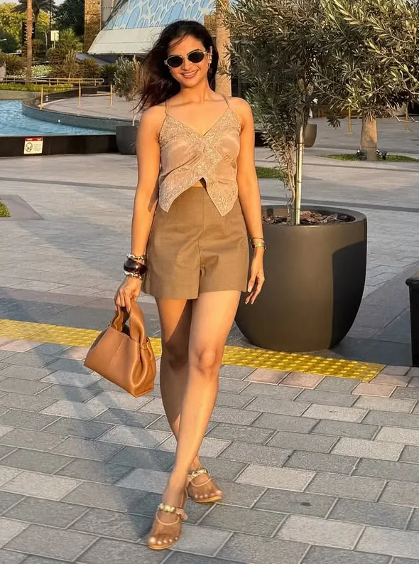 Desert Glam Summer Shorts Outfit