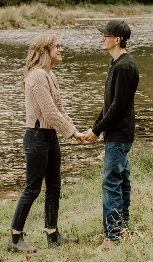 Earthy Serenity Seasonal Outfits for Couples