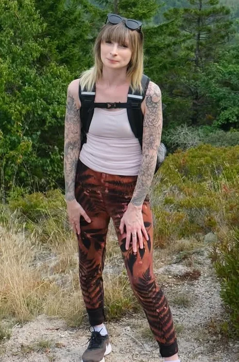Earthy Tones Summer Hiking Legwear Inspiration