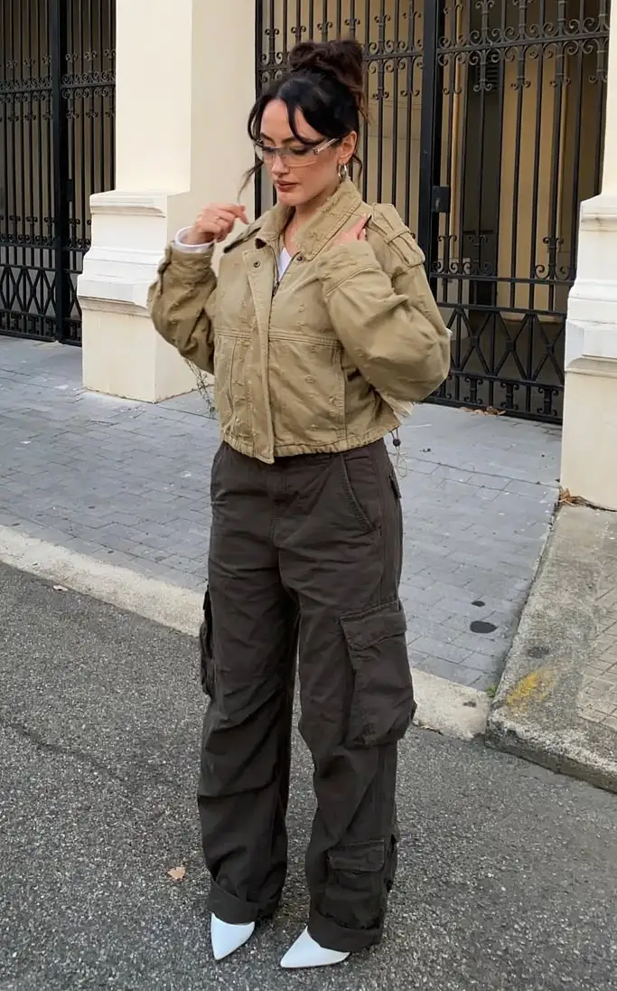 Earthy Tones Tomboy Outfit