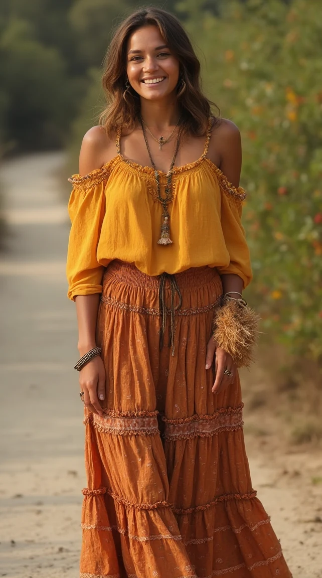 Earthy Tones for Sun-Drenched Paths