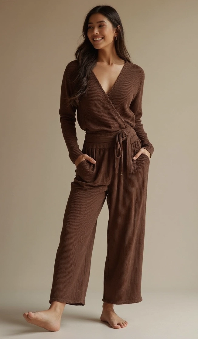 Effortless Zen in Ribbed Textures