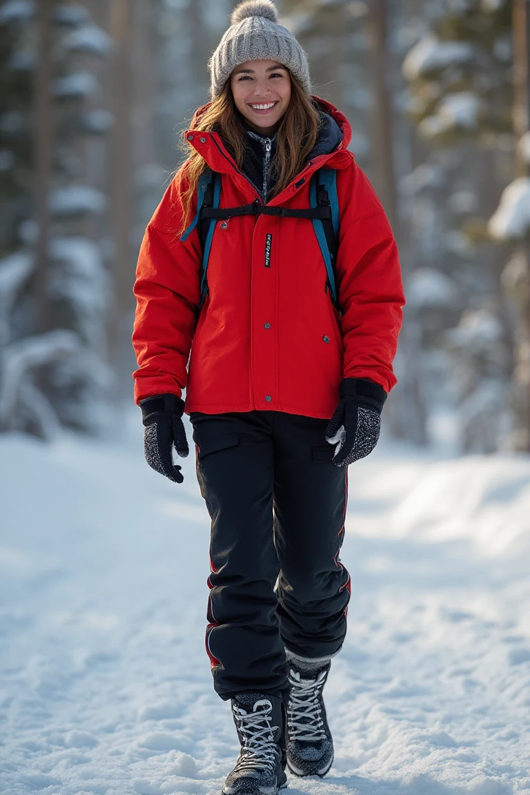Functional Warmth for Snowy Escapes