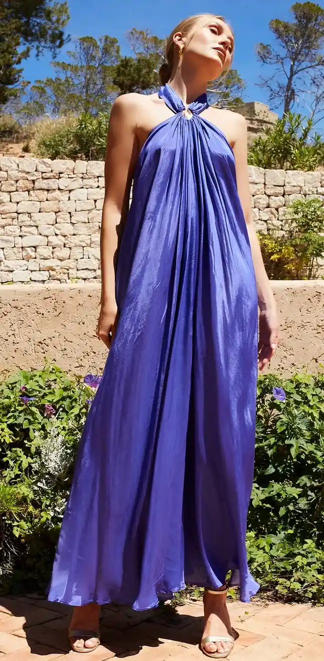Halter Maxi That Commands Attention