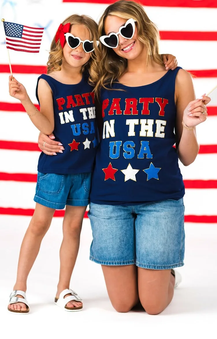 Matching Mother-Daughter Looks for Independence Day