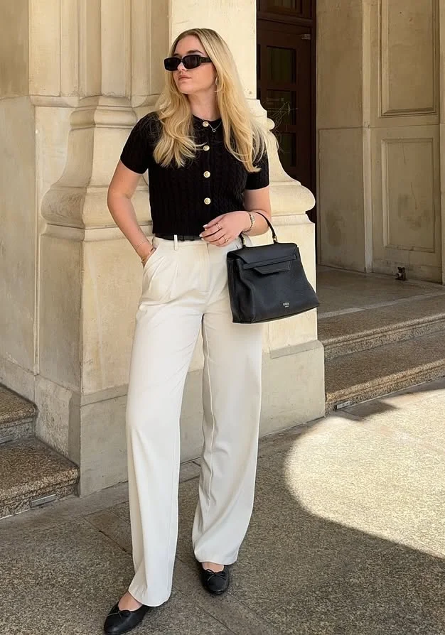 Minimalist Elegance Early Fall Seasonal Outfit