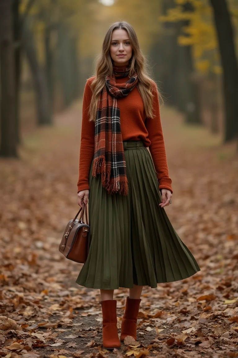 Olive Greens Earthy Resilience Seasonal Outfit