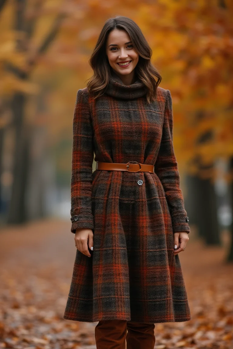 Plaid Perfection Autumn Seasonal Outfit