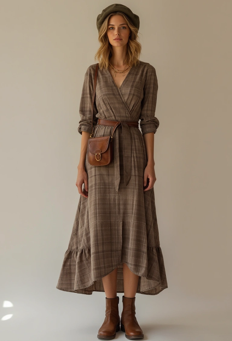 Plaid Perfection for Rustic Refinement