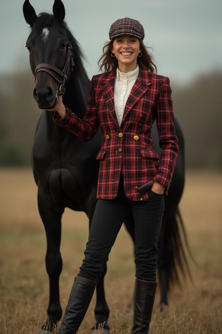 Plaid Red Autumn Outfit Ideas