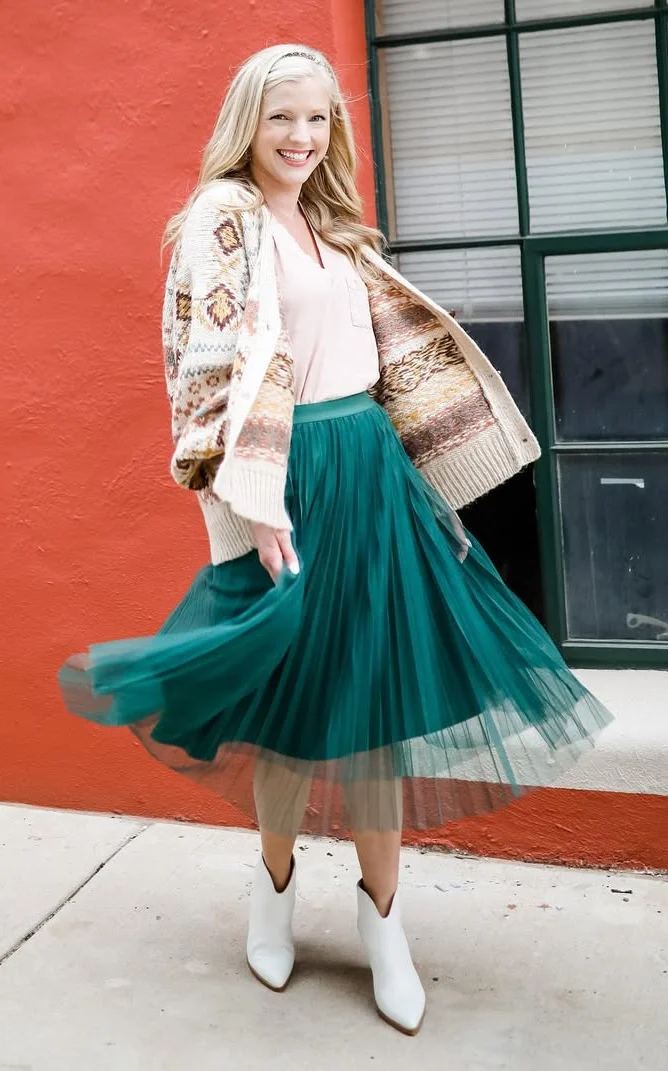 Playful Layers Vibrant Fall Outfit Fusion