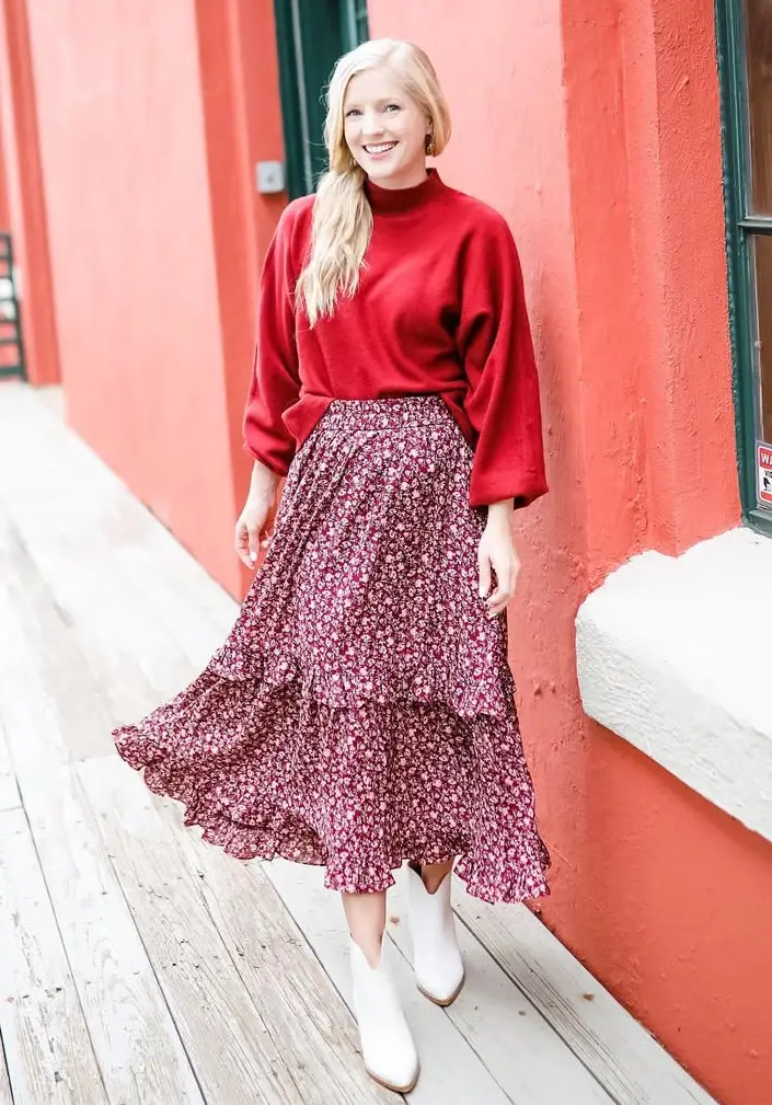 Rich Hues Playful Seasonal Outfit