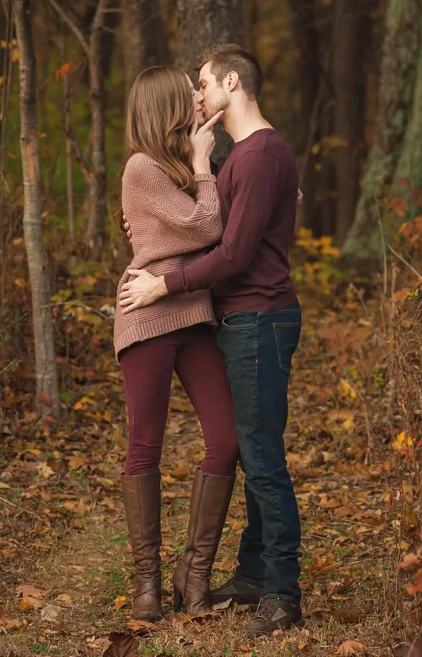 Rich Tones Fall Seasonal Outfits for Couples